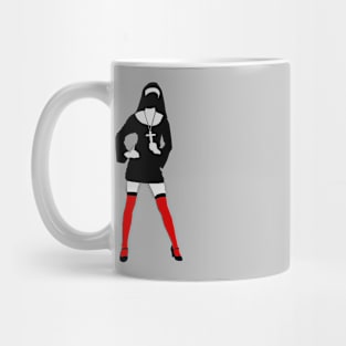 sexy nun halloween costume Mug